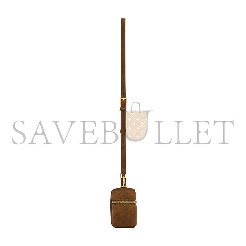 YSL GABY VANITY IN SUEDE 7667311U8272138 (18*11*6.5cm)